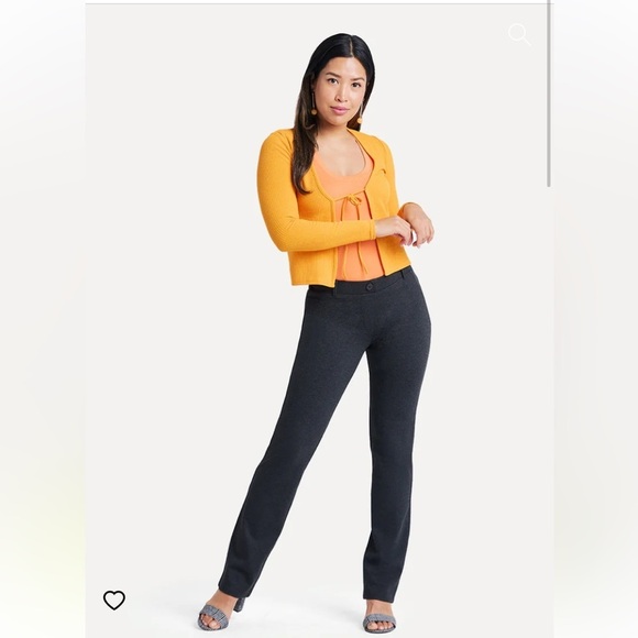 Betabrand Straight Leg Classic Pull On Dress Yoga Pant Work Professional Comfort - Picture 4 of 9